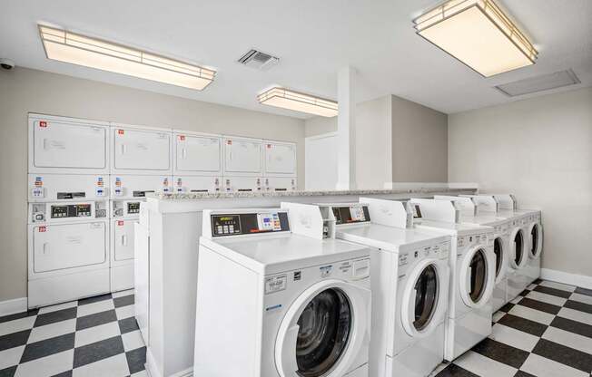 onsite laundry facility at 701 South Apartments in Mobile, AL