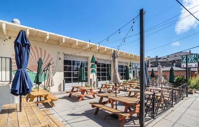 Local Restaurant with Outdoor Seating in Denver, Colorado near 2828 Zuni Apartments