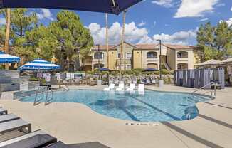 With sparkling water, new lounge chairs, and enhanced landscaping, our pool area is the perfect place to soak up the sun, unwind, and enjoy a refreshing swim.