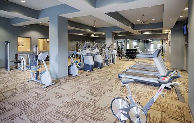 Fitness Center at LangTree Lake Norman Apartments, North Carolina, 28117