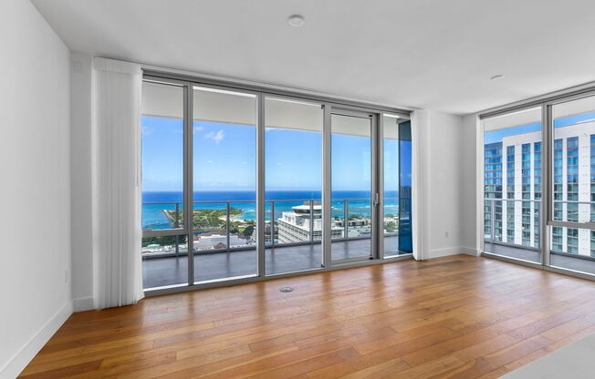 Stunning 3BD/3BA/2PRKG Residence at Azure Ala Moana