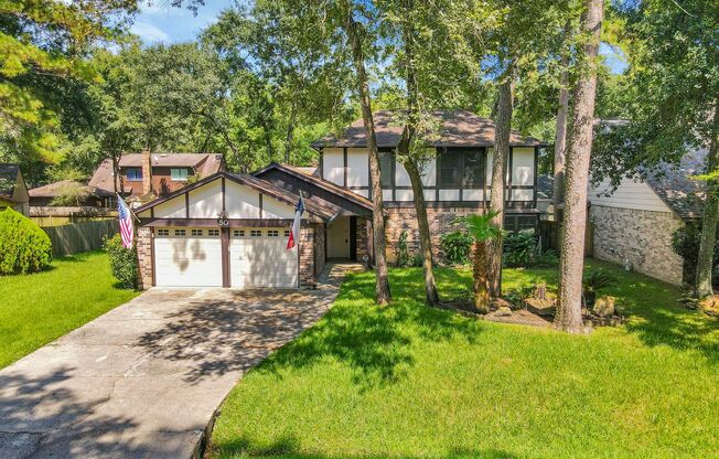4 bedroom home conveniently located in The Woodlands