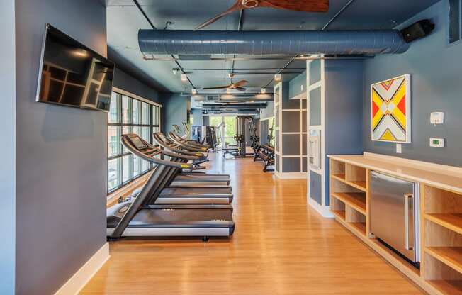 Element 29 apartments in Charleston fitness center