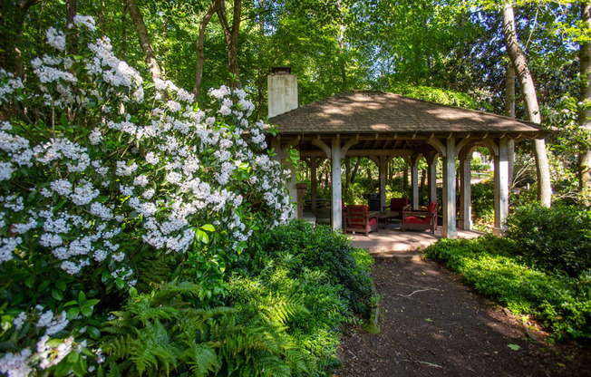 Walton on the Chattahoochee Outdoor Fireplace