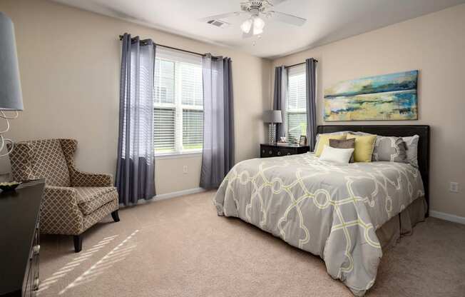 Gorgeous Bedroom at Abberly Green Apartment Homes, Mooresville, NC