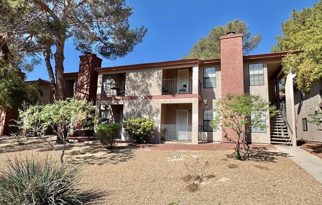 FULLY FURNISHED 2 BEDROOM, 2 BATHROOM FIRST-FLOOR CONDO LOCATED IN THE HEART OF SPRING VALLEY! THIS SPACIOUS UNIT FEATURES A COZY LIVING ROOM WITH FIREPLACE,