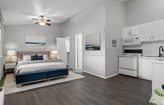 Studio, 1 bath, 400 sqft, $775, Unit PF-112