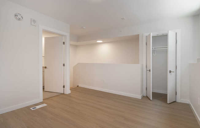 Bedroom with Hard Surface Flooring