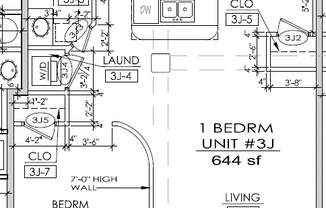 1 bed, 1 bath, 644 sqft, $1,395, Unit APT 3J