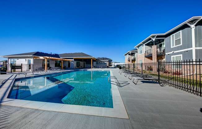 Outdoor swimming pool