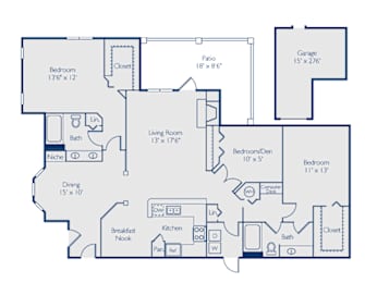 3 beds, 2 baths, 1,623 sqft, $2,036