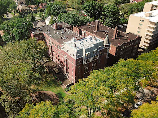 Hampton House Aerial