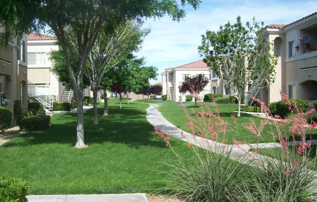 First floor two bedroom in gated Silverado Ranch community