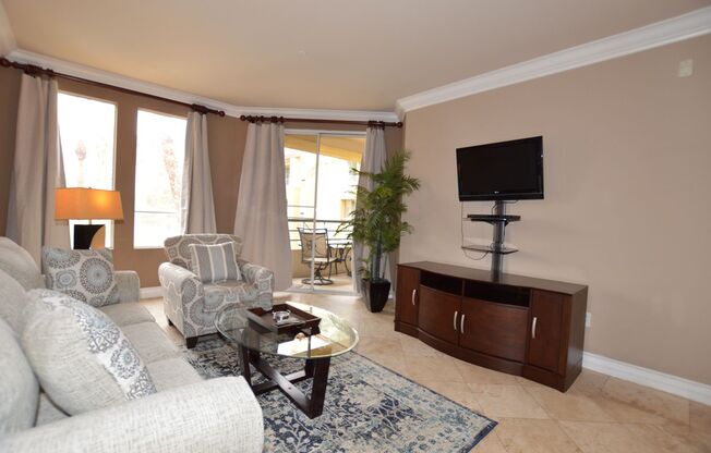 Meridian Fully Furnished Condo with Pool view.