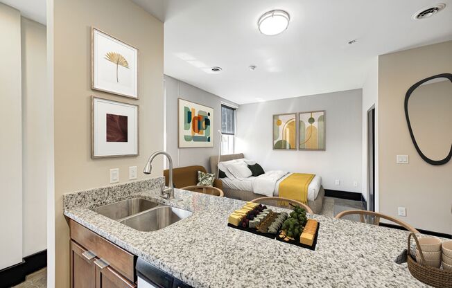 Studio, 1 bath, 412 sqft, $971, Unit 405