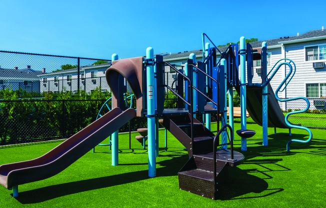 outdoor playground set at Southwood Luxury Apartments, North Amityville