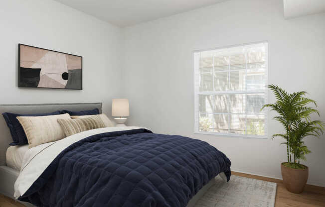 Bedroom with Hard Surface Flooring
