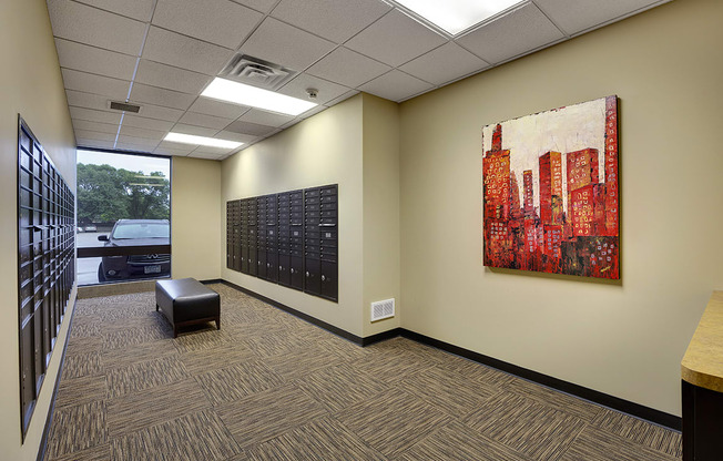 The Edina Towers Apartments in Edina, MN Mailroom