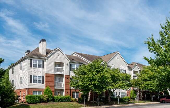 exterior on a sunny day at Governors Green, Bowie, Maryland
