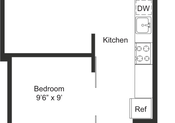 1 bed, 1 bath, 756 sqft, $2,335, Unit 224