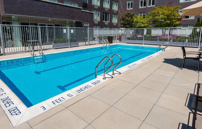 outdoor pool  at 568 Union, Brooklyn, NY, 11211