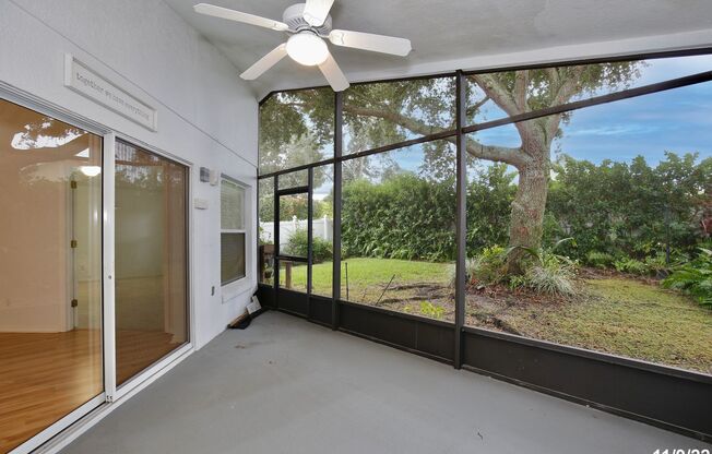 Stunning 3/2 Beautiful Home with a Screened Patio and a 2 Car Garage in Nonacrest - Lake Nona!