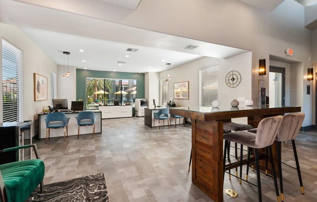 Leasing center at Sonoran Apartment Homes