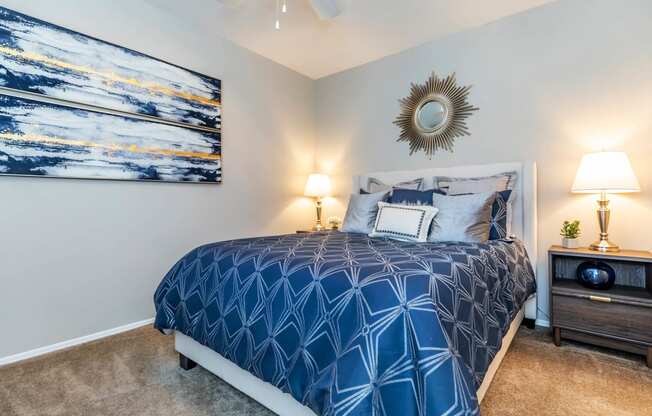 Bed in bedroom1 at The Paseo by Picerne, Arizona, 85395