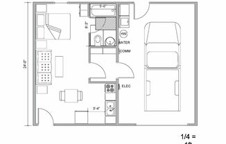 1 bed, 1 bath, 768 sqft, $795, Unit Depot Flats - 09