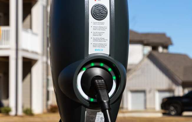 The Alexandria electric vehicle charging station in Madison, AL