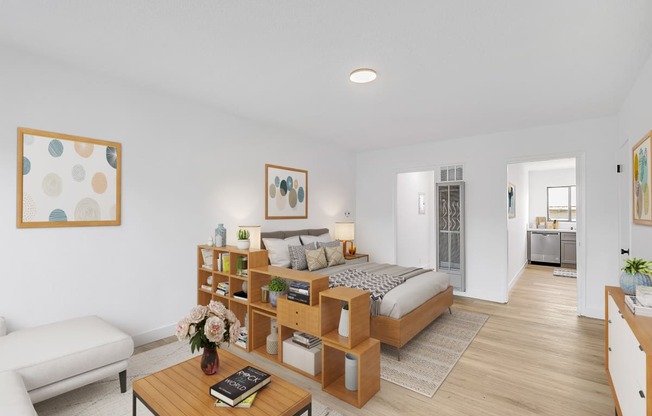 Studio Bedroom Space