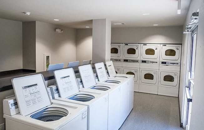 Laundry Room at Timberglen Apartments, Texas