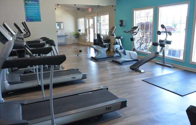 Cardio Machines In Gym at Reflections at the Marina, Sparks, 89434