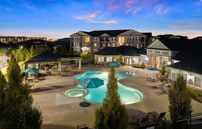 Corbin Greens Apartments exterior pool