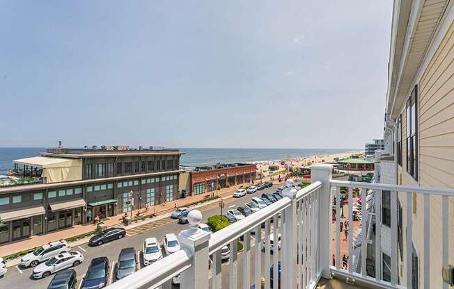 Balcony at Pier Village Apartments, Long Branch, NJ, 07740