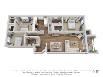 3 beds, 2 baths, 1,327 sqft, $4,072