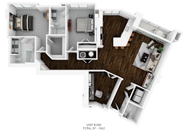 2 beds, 2.5 baths, 1,663 sqft, $3,359