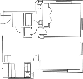 1 bed, 1 bath, 775 sqft, $1,625