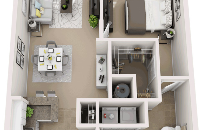 1 bed, 1 bath, 768 sqft, $1,343, Unit 5902