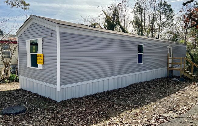 Brand New 2BR 2Bath mobile home for rent or for sale. Near I-20 off Golden Springs Parkway