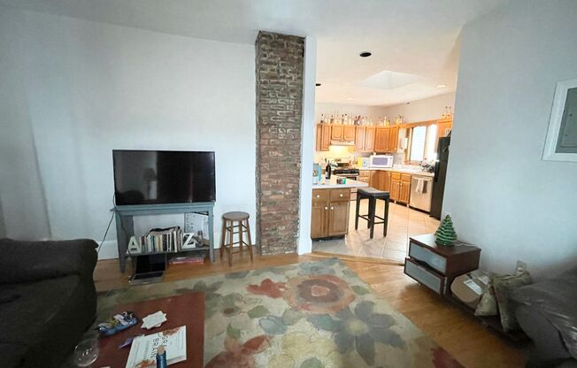 No Fee, Fantastic Apt for NEU students!  Laundry in Building.  Spacious, Sunny, Youtube Video attached