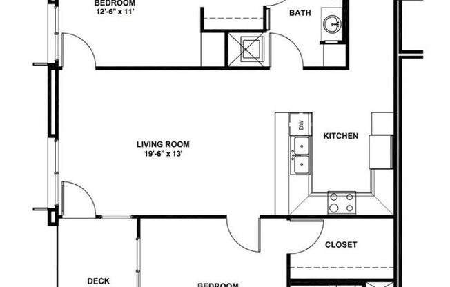 2 beds, 2 baths, 1,070 sqft, $3,450, Unit 305