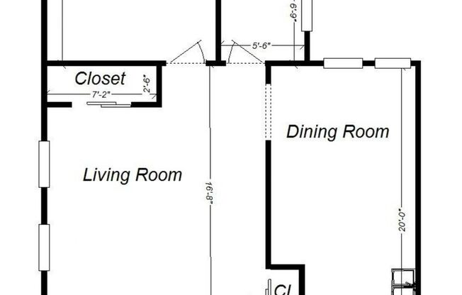 1 bed, 1 bath, 580 sqft, $1,399, Unit 5703 Hobart St. #B1