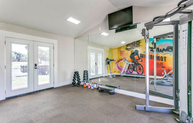 the preserve at ballantyne commons community exercise room