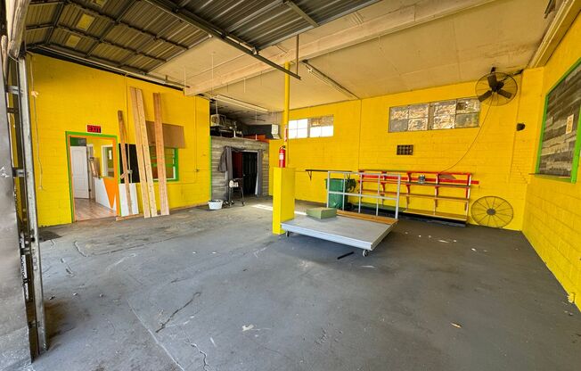 Prime Commercial Space for Rent in Downtown Granite Quarry - 1,323 Sq Ft with Bay Doors