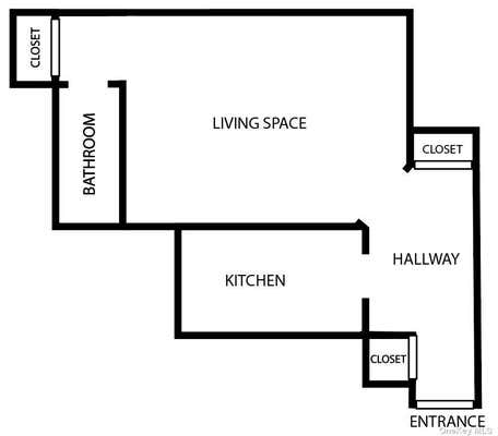 Studio, 1 bath, 500 sqft, $1,575, Unit 1C