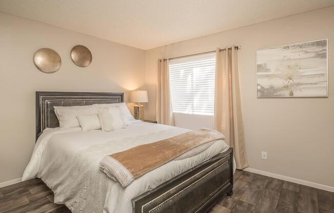 Sunset Hills provides 2-inch faux wood blind in two bedroom apartment for rent