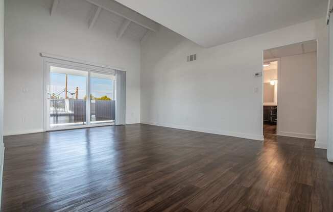 Hardwood Floors at Beverly Plaza Apartments, Long Beach