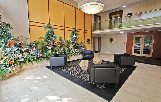 Lobby of the North Building - Gates Mills Place in Mayfield Heights OH