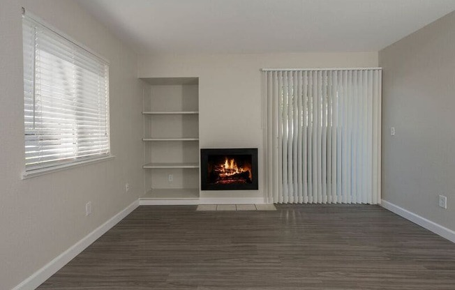 Hazel Ranch_New flooring-fireplace
